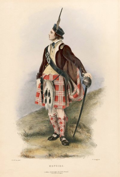 Menzies, from The Clans of the Scottish Highlands by Robert Ronald McIan